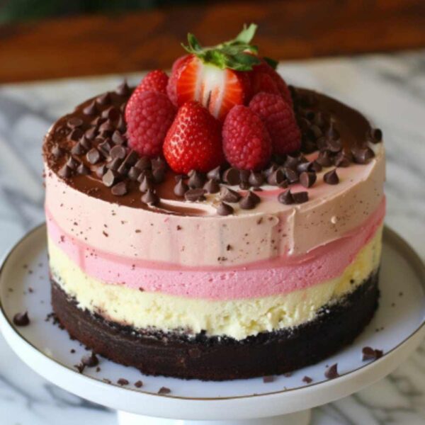 Neapolitan Layer Cake