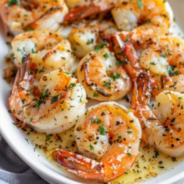 Roasted Shrimp with Garlic and Parmesan Recipe