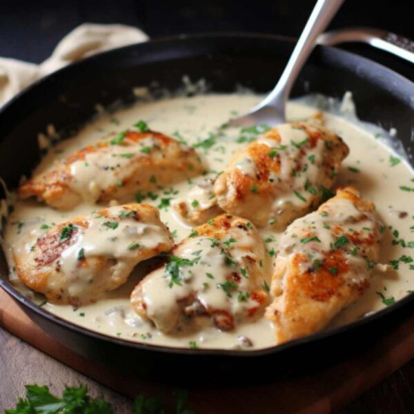 Creamy Garlic Chicken Recipe
