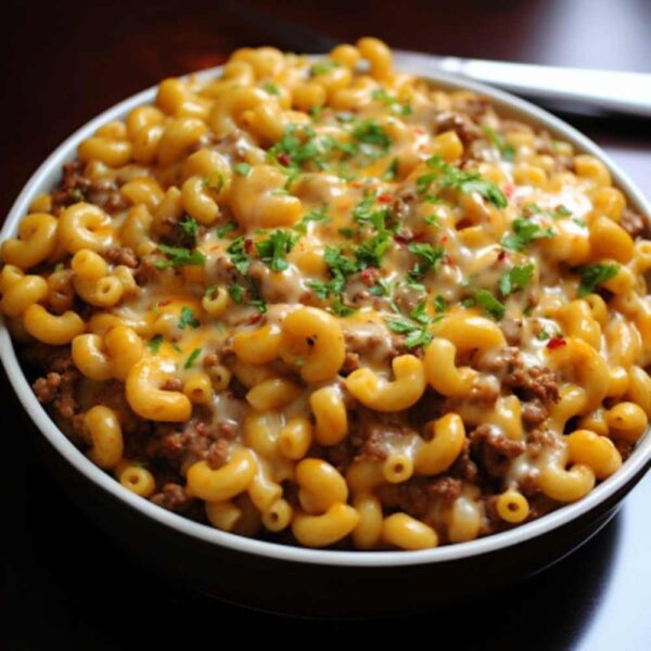 Homemade Beef and Pasta Skillet
