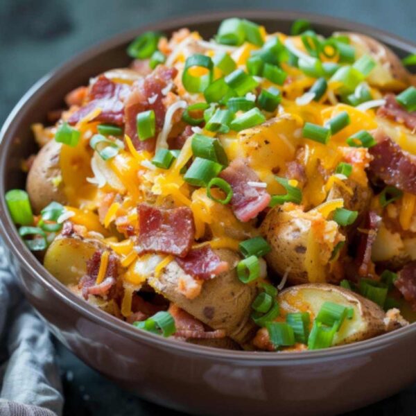 Crock-Pot Fully-Loaded Potatoes