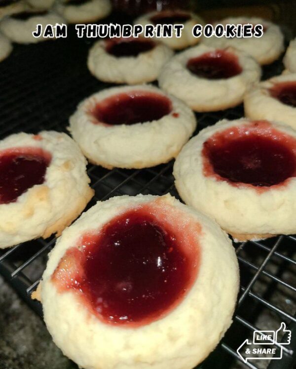 Jam Thumbprint Cookies Recipe