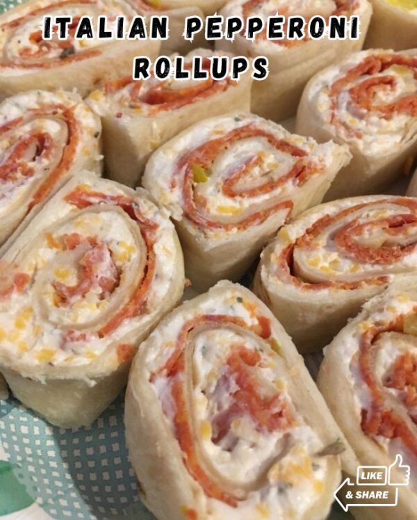 Italian Pepperoni Rollups Recipe