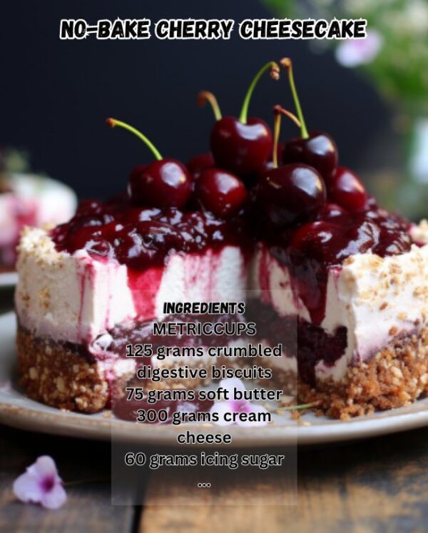 Cherry Cheesecake Recipe