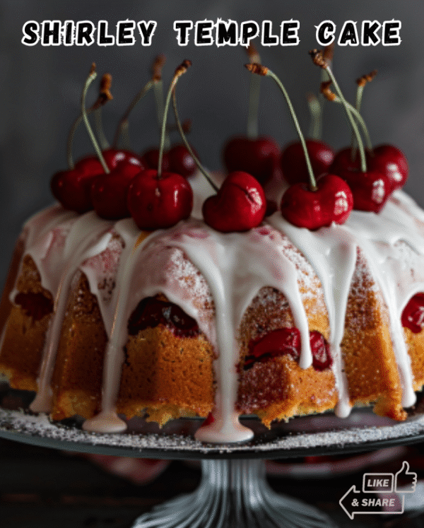 Shirley Temple Bundt Cake