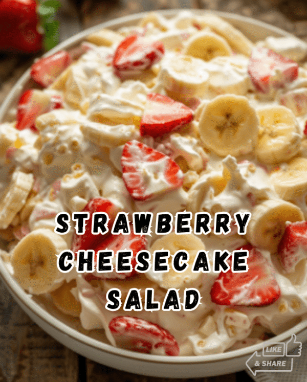 Strawberry Cheesecake Salad Recipe