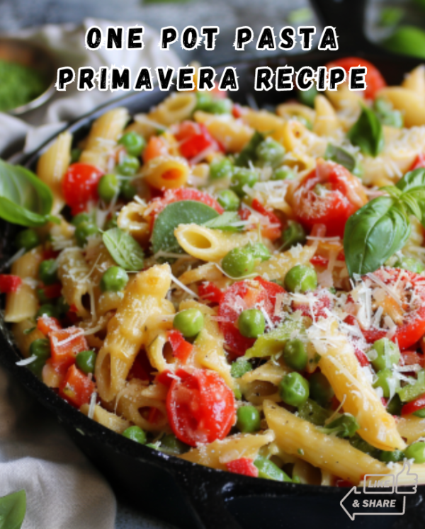 Simple One-Pot Pasta Primavera