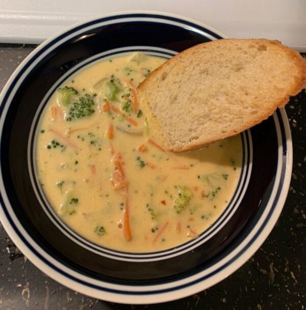 Creamy Broccoli Cheddar Soup