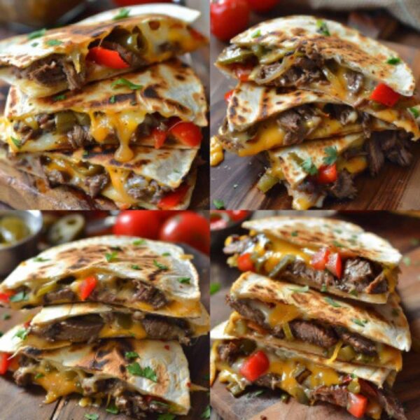 Philly Cheesesteak Quesadilla Recipe