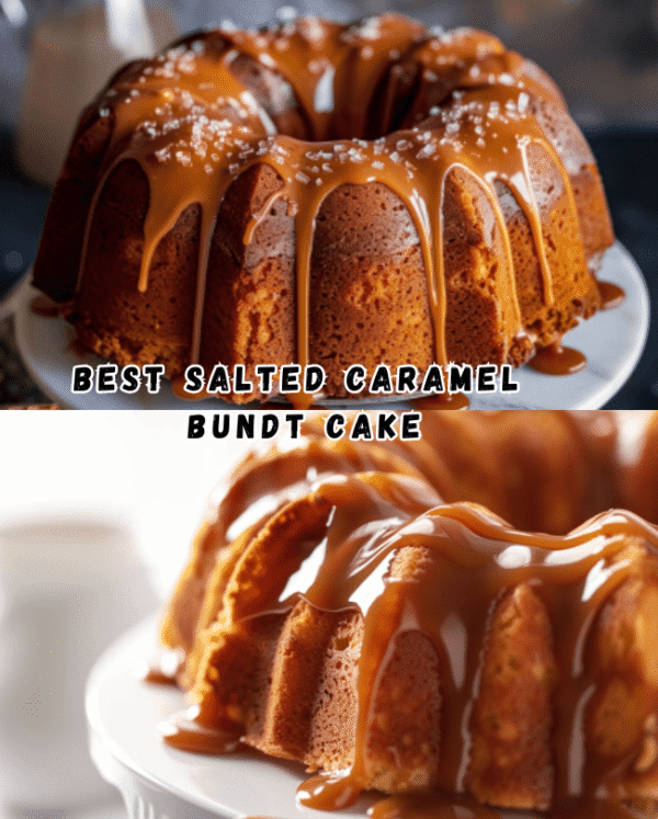 Salt Caramel Bundt Cake