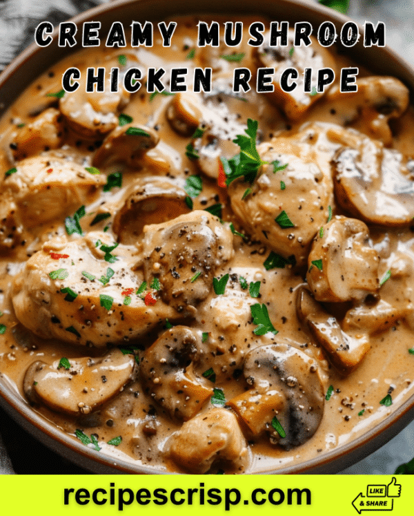 Creamy Mushroom Chicken