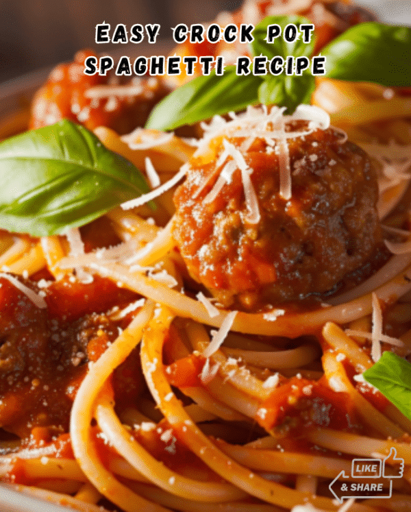 Slow Cooker Spaghetti and Meatballs