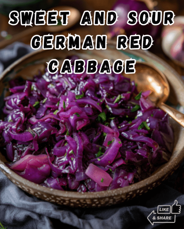 German-Style Sweet and Sour Red Cabbage