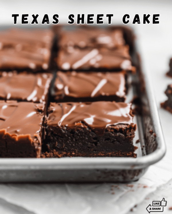 Texas Sheet Cake Recipe