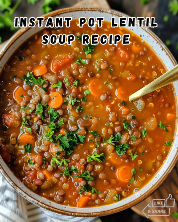 Instant Pot Lentil Soup