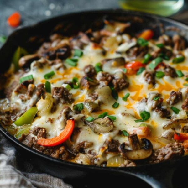 Philly Cheese Steak Skillet