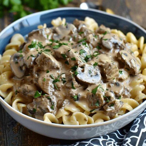 Crock Pot Beef Stroganoff
