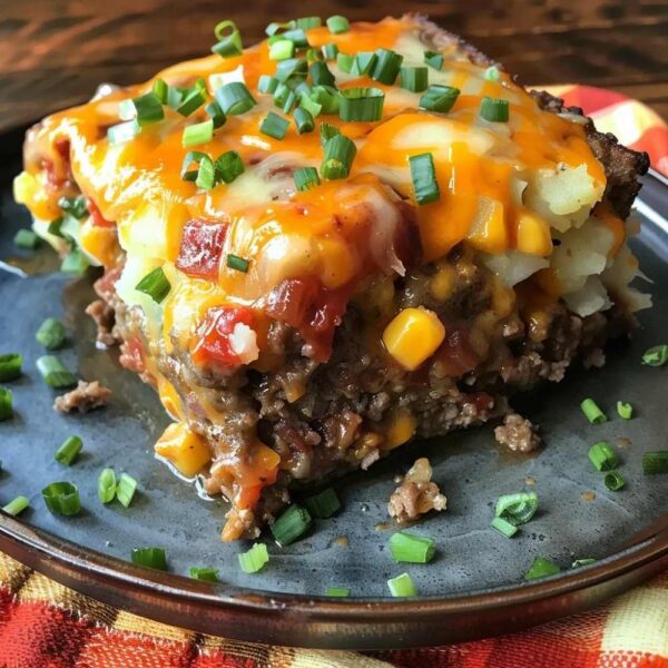 Loaded Potato Meatloaf Casserole