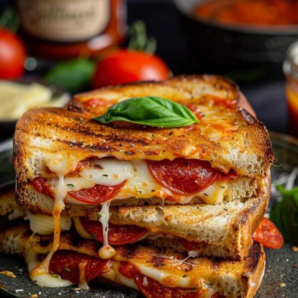 Pizza Grilled Cheese Sandwich