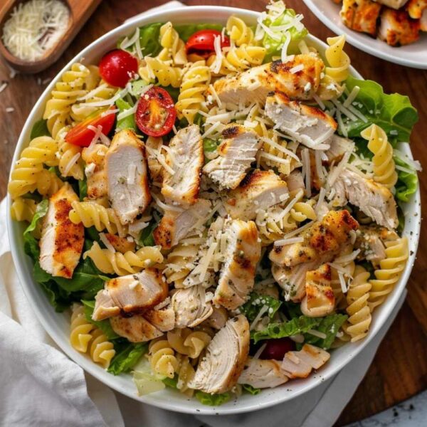 Chicken Caesar Pasta Salad