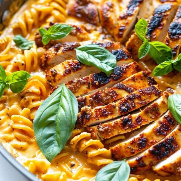 Pasta with Chorizo and Chicken