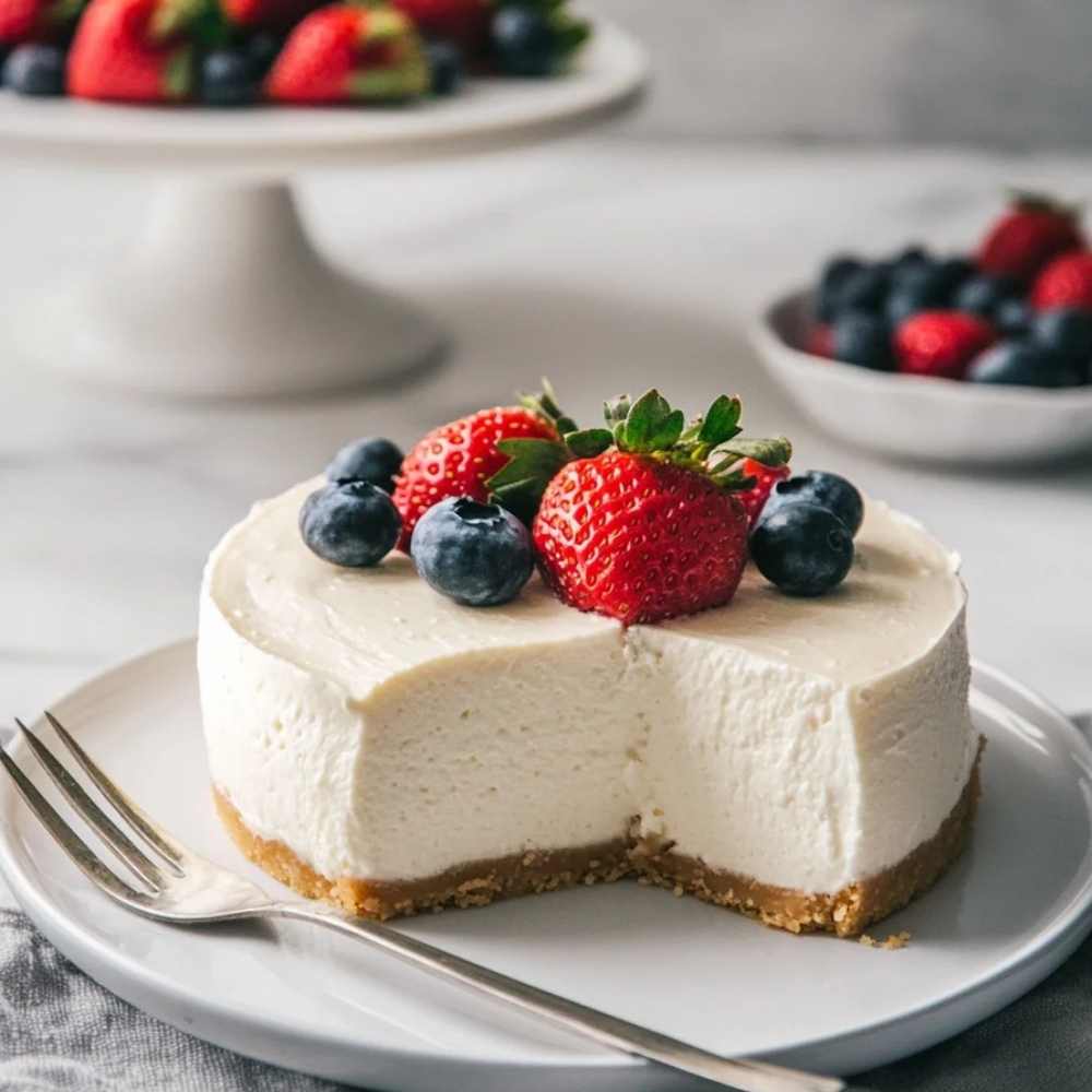No-Bake Vanilla Cheesecake Recipe