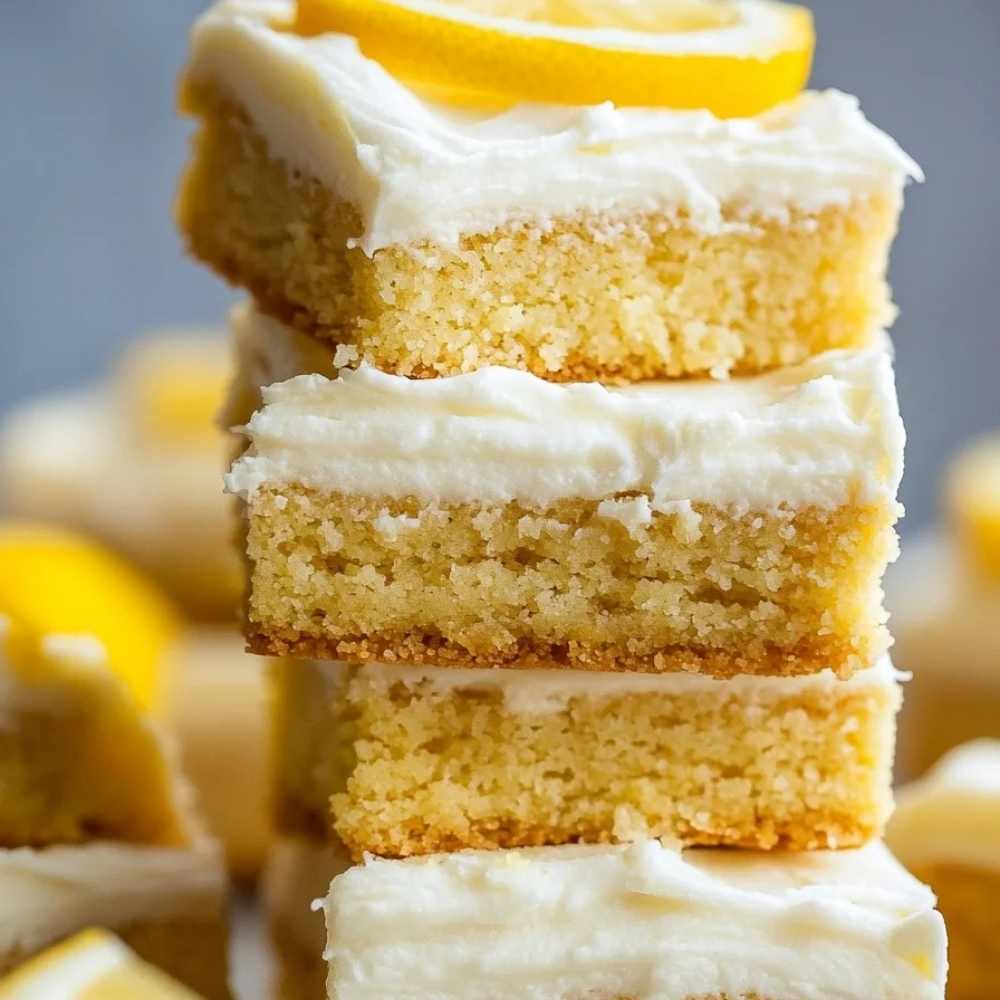 Lemon Brownies Recipe