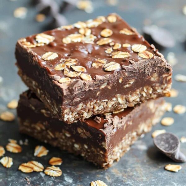 No-Bake Chocolate Oatmeal Bars