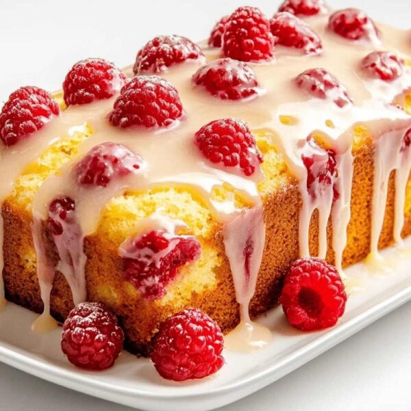 Lemon Raspberry Bundt Cake
