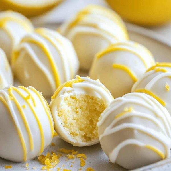 Lemon Oreo Truffles