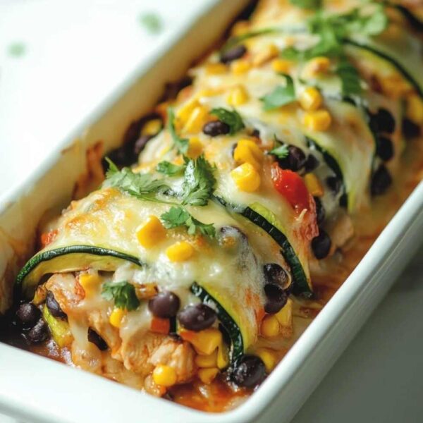 Zucchini Enchilada Roll-Ups