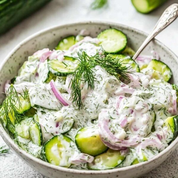 Creamy Cucumber Salad