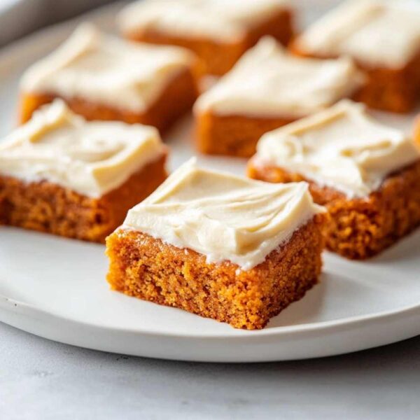 Pumpkin Bars with Cream Cheese Frosting Recipe