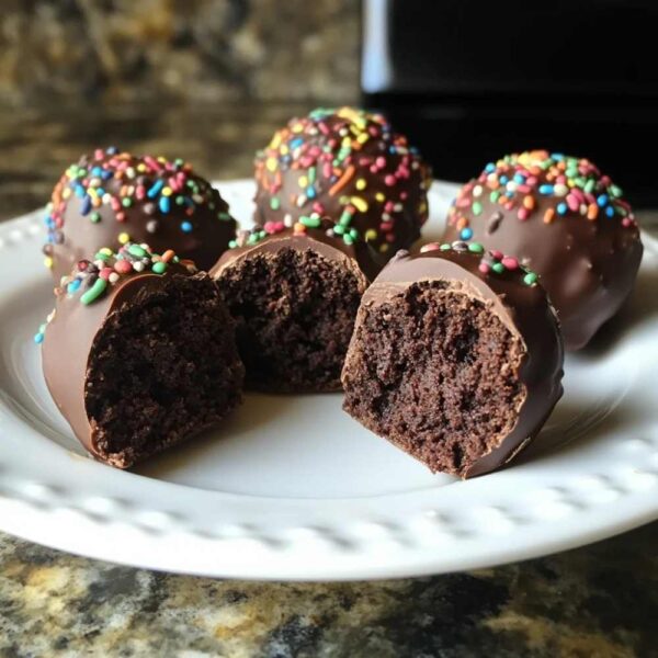 Easy Chocolate Cake Balls Recipe