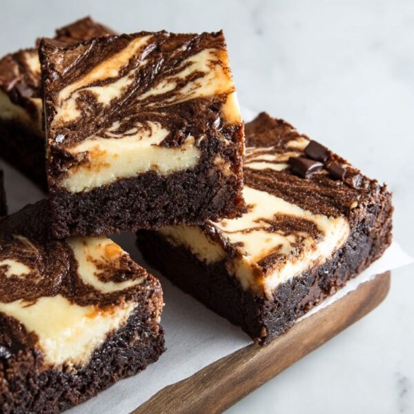 Brownie Cheesecake Swirl Bars