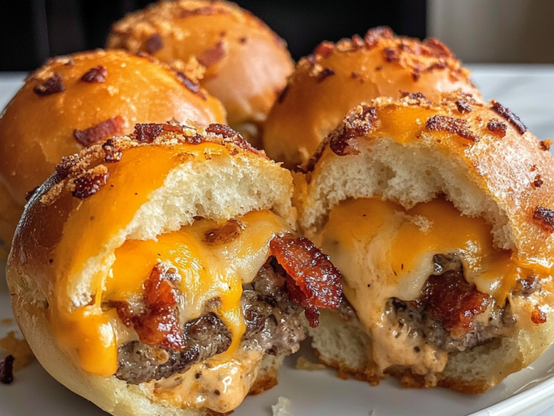 Bacon Cheeseburger Bombs