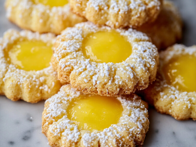 Lemon Curd Cookies